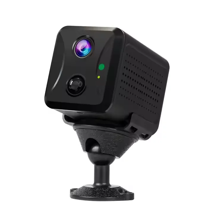 LS VISION 3MP Battery Operated Mini Wireless WiFi Camera Indoor 4G  Connectivity with Night Vision 2-Way Audio Remote View APP