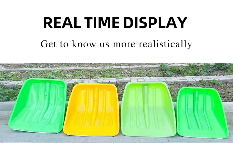 product wholesale   garden farming plastic snow shovel with wood handle for winter-7