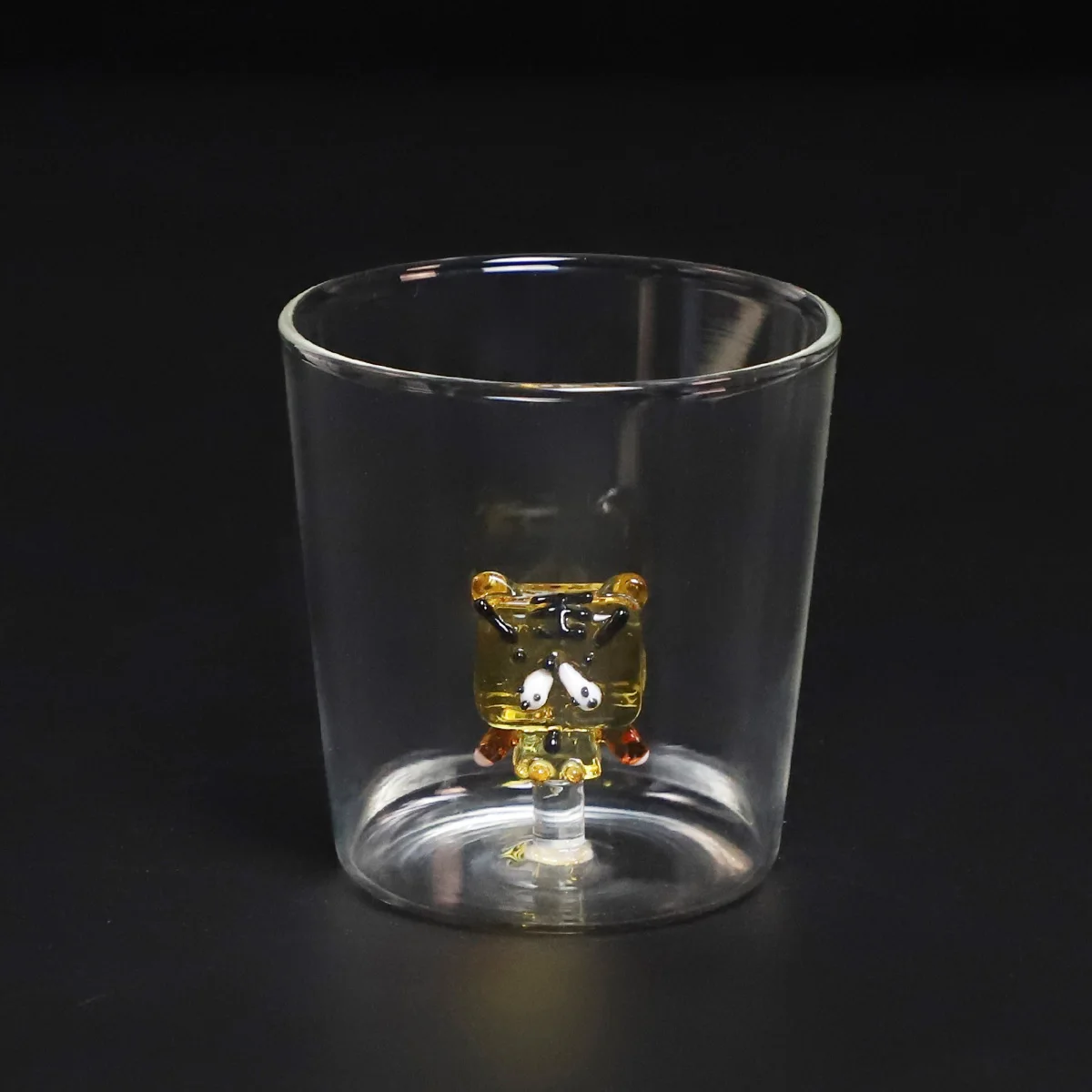 High-value creativity ingenious minimalist design vintage transparent crystal fancy simple design milk glass cup water glass