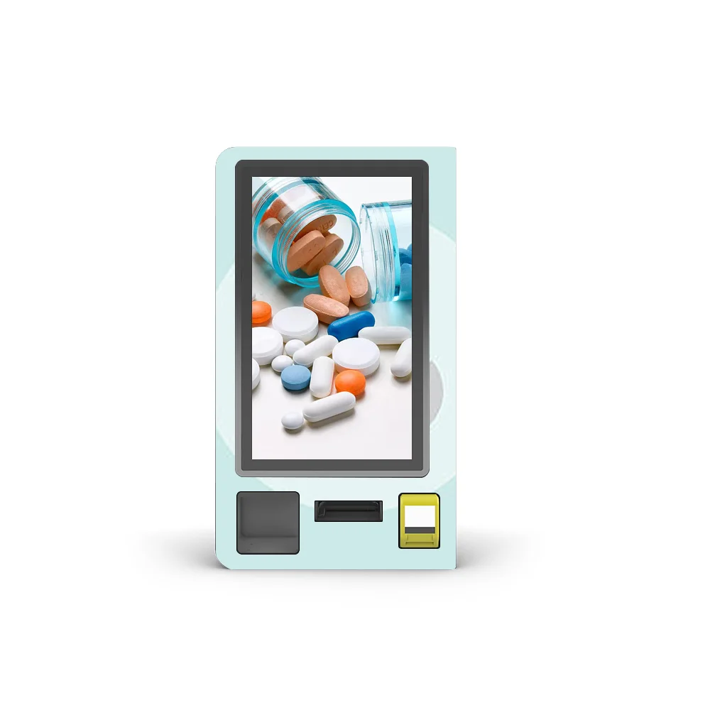 Small Medicine Pharmacy Tablet Vending Machine Plastic Bottle for Sale Wall Mounted Robot Vendor Machine