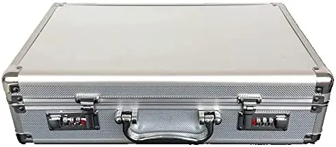 Customizable 50-PCGS NGC Coin Storage Box Case Aluminum Frame with Lock OEM & ODM Supported
