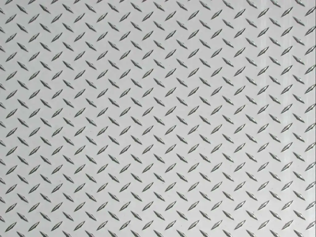 DC53D DX52D DIN Q345 1000mm Galvanized Metal Plates Chequered
