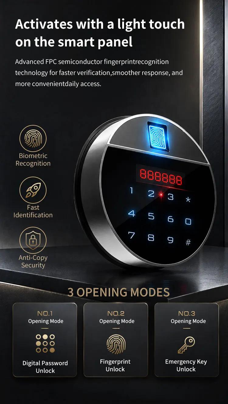 aj 900 ceqsafe heavy duty fireproof safe box ce electronic digital lock large capacity thick anti theft house hold safes-6