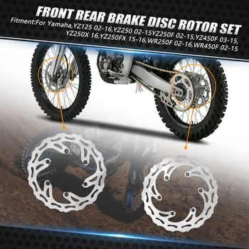 Caltric Front Brake Disc Compatible With Yamaha YZ250 / YZ250F 2002-2016, YZ250X, YZ250FX - View #6