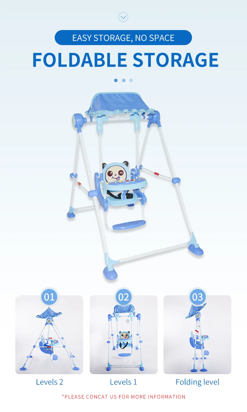 Wholesale 636 Months Outdoor Play Hanging Swing Folding Children's