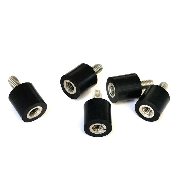 Supports Amortisseurs Anti-vibration M4 10mm X10mm Uxcell - Lot De 4, Mâle/femelle, Neufs