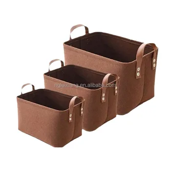 Custom Kids Baby Toy Kitchen Fruit Portable Diaper Caddy Organizer Bag Collapsible Foldable Rpet Felt Laundry Storage Baskets