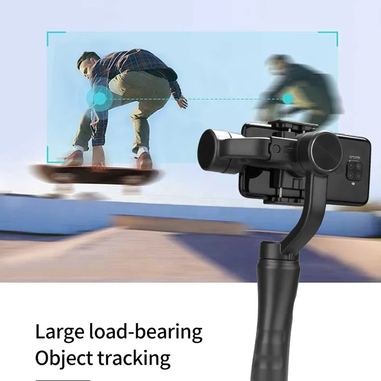 Handheld Motion Time Face Tracking Support App 3 Axis Camera Smartphone Gimbal Stabilizer
