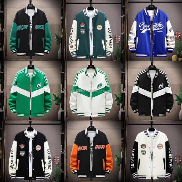 Factory direct sales of high-quality men's jackets Wholesale vintage men's jackets Customized new men's jackets