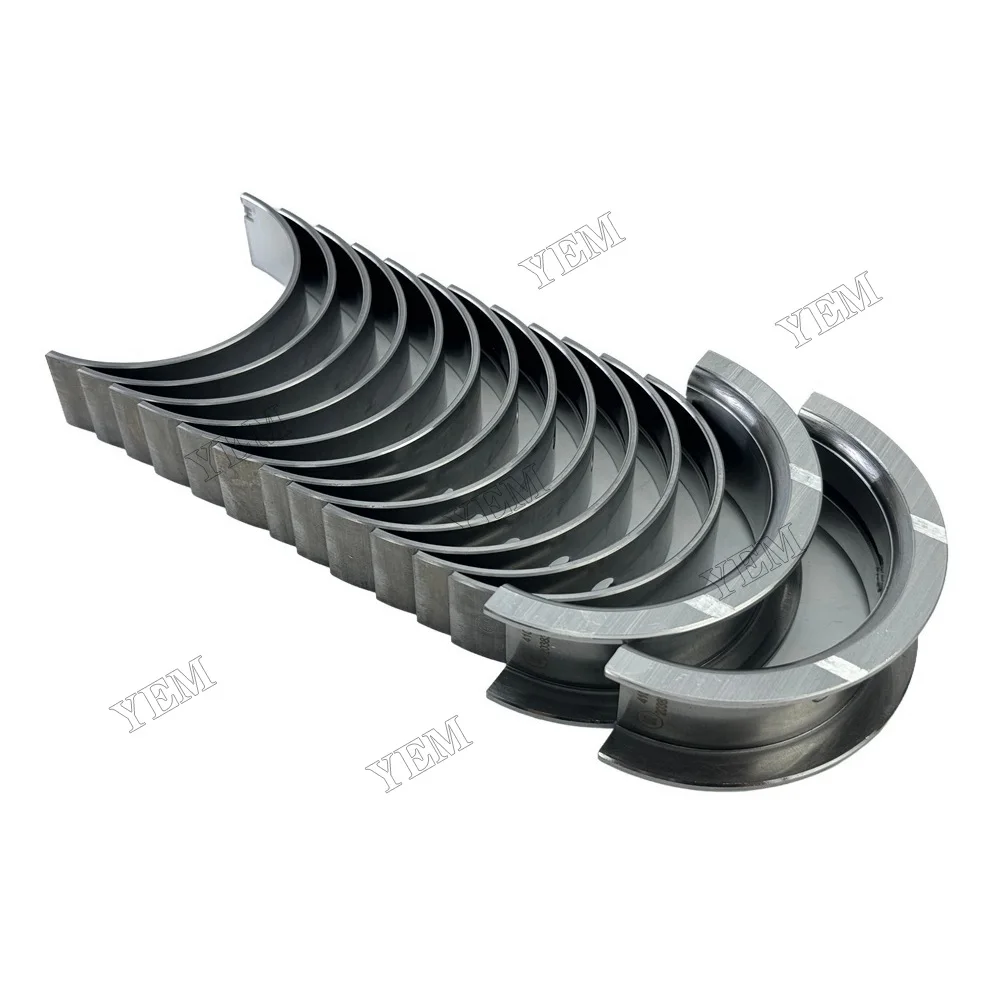 Main Bearing With Thrust Washer Suitable for Weichai R6105 Industrial Machinery Engine Parts 2