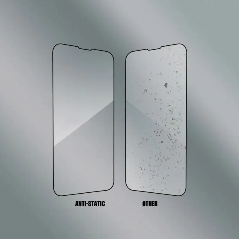 Heybingo Antistatic Dust Premium Mobile Phone Tempered Glass Screen