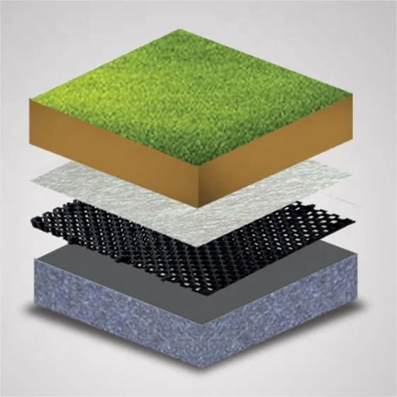 HDPE Drainage Cell for Waterproofing of Basement and Retaining Wall