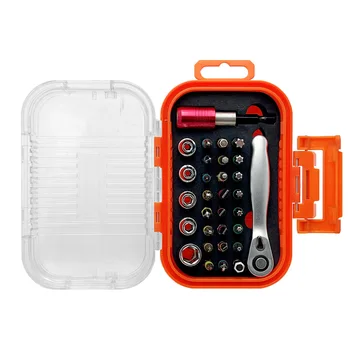 Multi-function S2 ratchet wrench sleeve quick removal 32 PCS screw batch auto repair set household tools