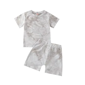 New Trendy Young Children Wear Boys 2 Piece Sets Boy fashion Boys Clothing Sets Comfortable Shorts Children'S Clothing Sets