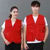 Rojo con múltiples bolsillos