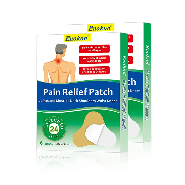 Enokon Heat Patches for Joint & Back Pain Relief Quickly Relieve Muscle Aches 8x12cm
