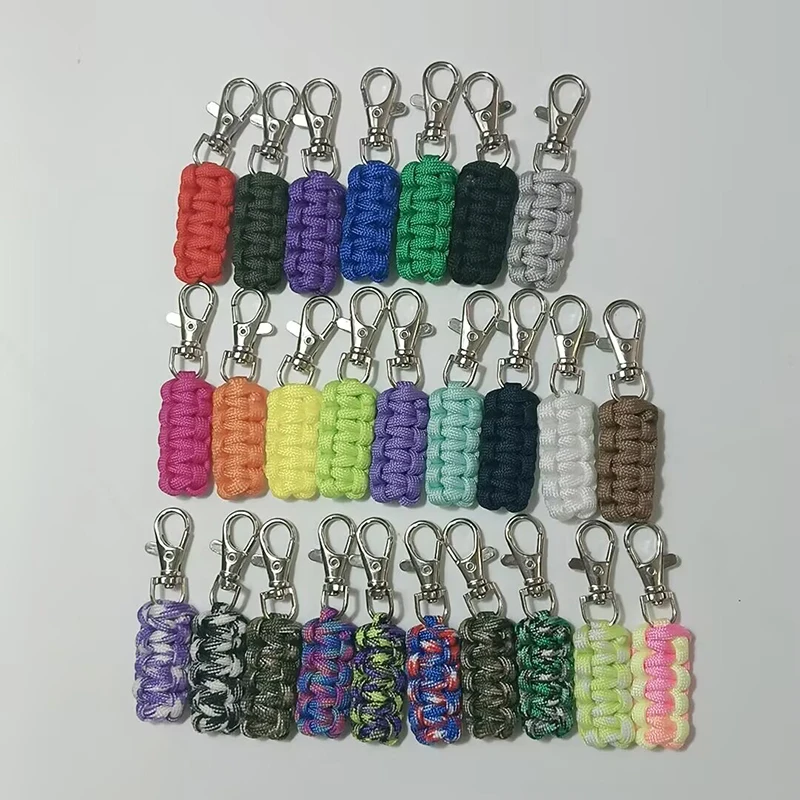 UANGLI 5 pezzi in metallo ispessito borsa in pelle zaino borsa cinturino cintura collare per cani catena fettuccia anello a D fibbia chiusura fai da