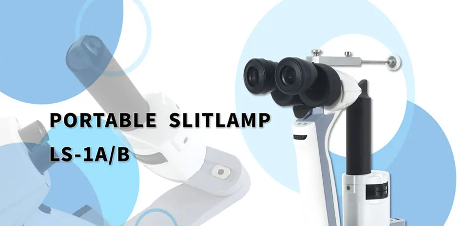 Ophthalmic 16mp Image Handheld Digital Portable Slit Lamp Handheld Slit Lamp Microscope