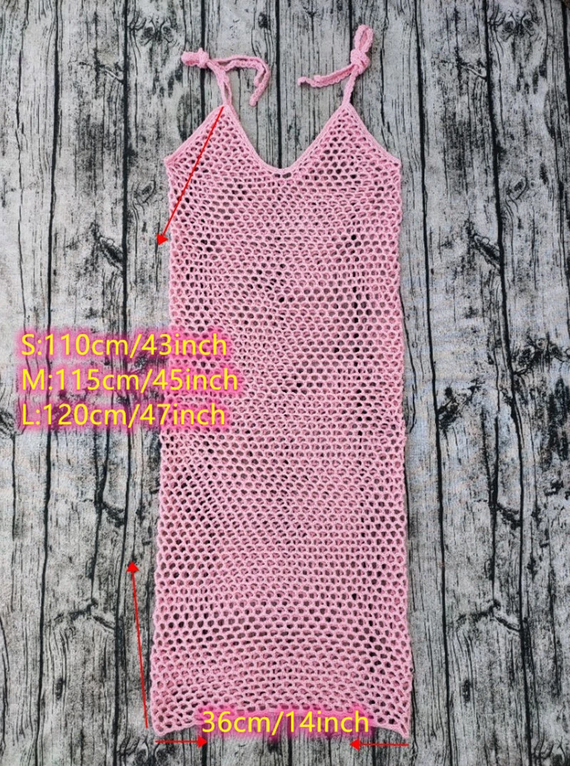 beach wedding dresses in florida Women Grid Rhinestone Fishnet Dress Sexy Bikini Cover Up Fishnet Beach –  Global Fashions GC