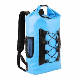 Buffalo Gear outdoor adventure marine waterproof roll top floating backpack keep gear camping rafting sports sack dry bag