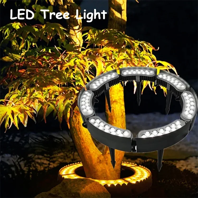 LED Palm Tree up Lighting Outdoor Landscaping Light for Trees Landscape Lighting Tree Rings Surrounded Hug Led Lamp