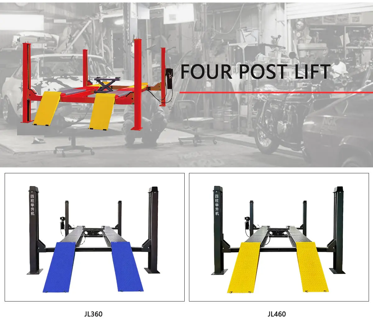 Full Set 3D Wheel Alignment Equipment for 4 Post Car Lift Workshops ...