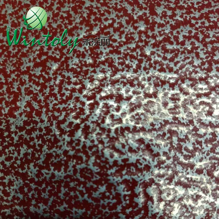 Wintoly Epoxy Polyester Rough Hammertone Antique Copper Silver Spray Paint  Powder Coating for Metal Iron Pot