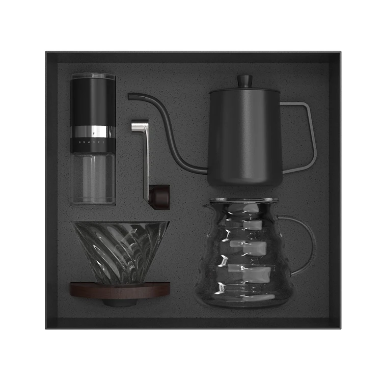 Christmas Gift Box Portable V60 Coffee Maker Set Pour Over Coffee Drip  Kettle Pot Travel Bag Outdoor Coffee Maker Set - China Coffee Maker Set and  Coffee Set price