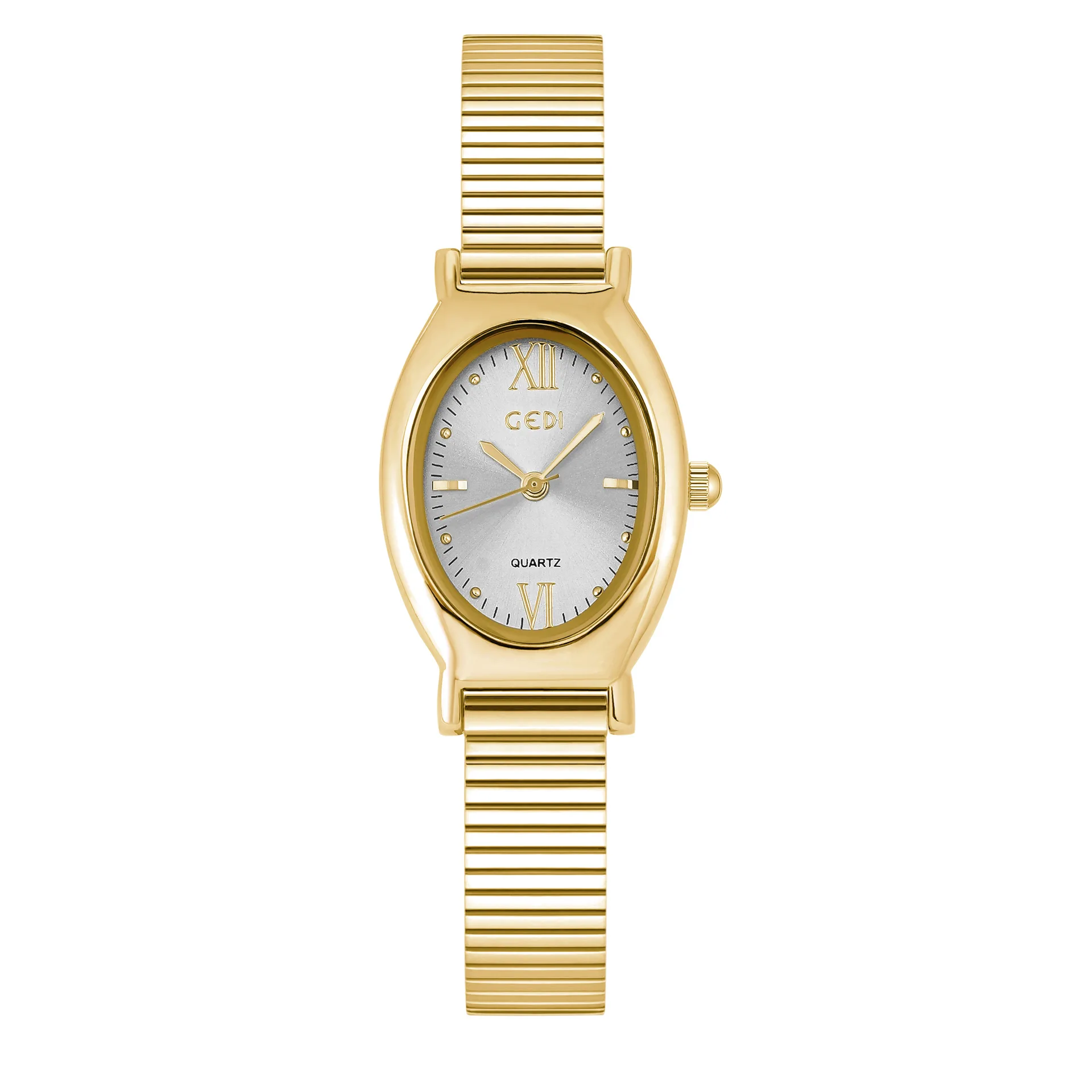 Luxury Vintage Retro Art Classic Ladies Watch - Golden  display picture 1