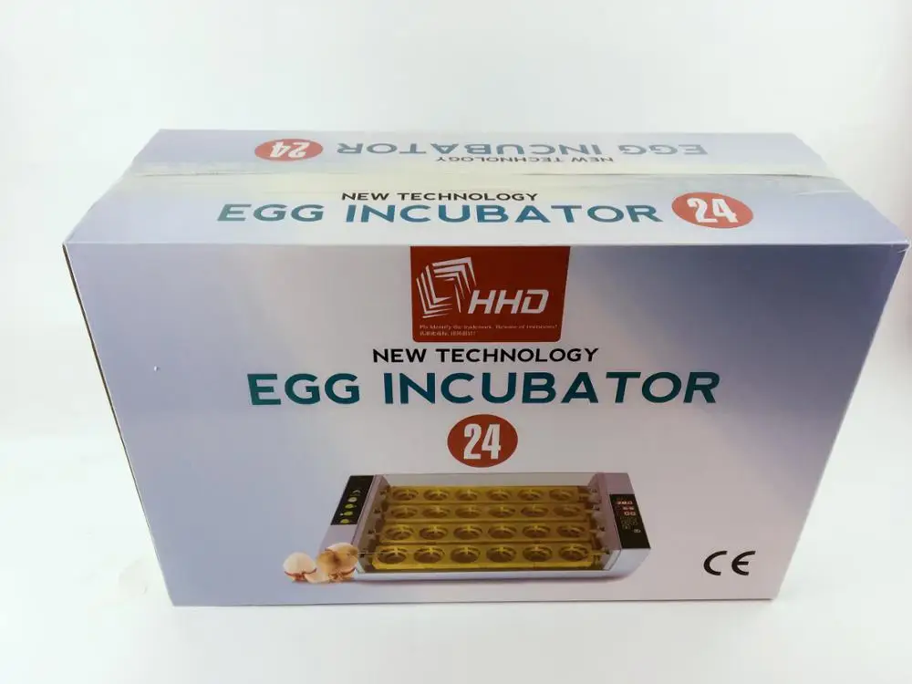 Holding 24 Eggs Quail/chicken/parrot/turkey Automatic Egg Incubator