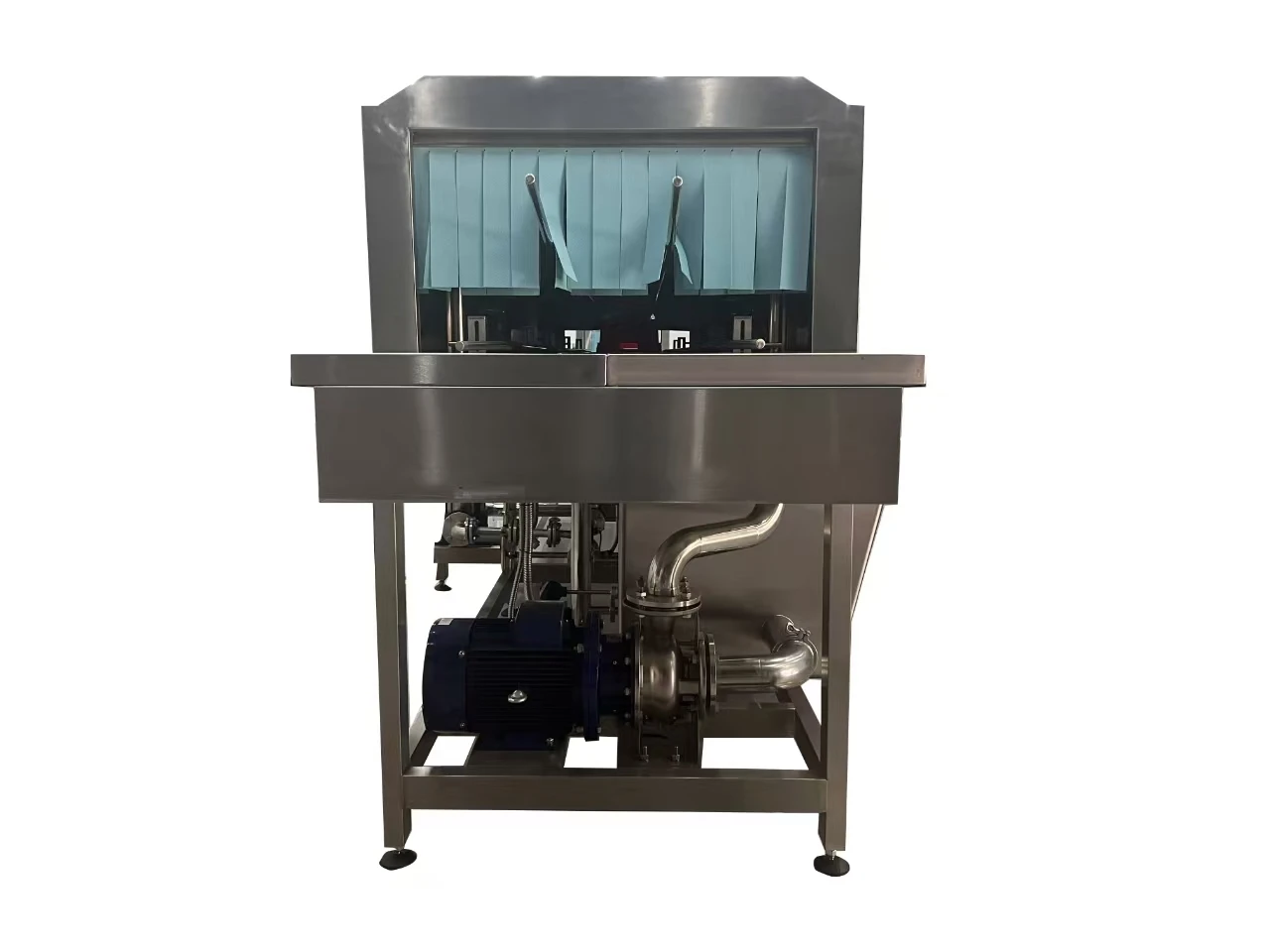 Tunnel Pallet Crate Basket Washing Tray Plastic Carton Washing Machine for Meat Processing