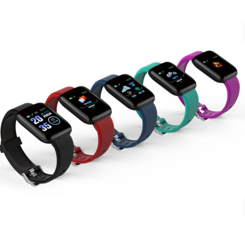 The Manufacturer Supplies A Heart Rate Monitoring Smart Bracelet Blood Pressure Sports Watch Gift