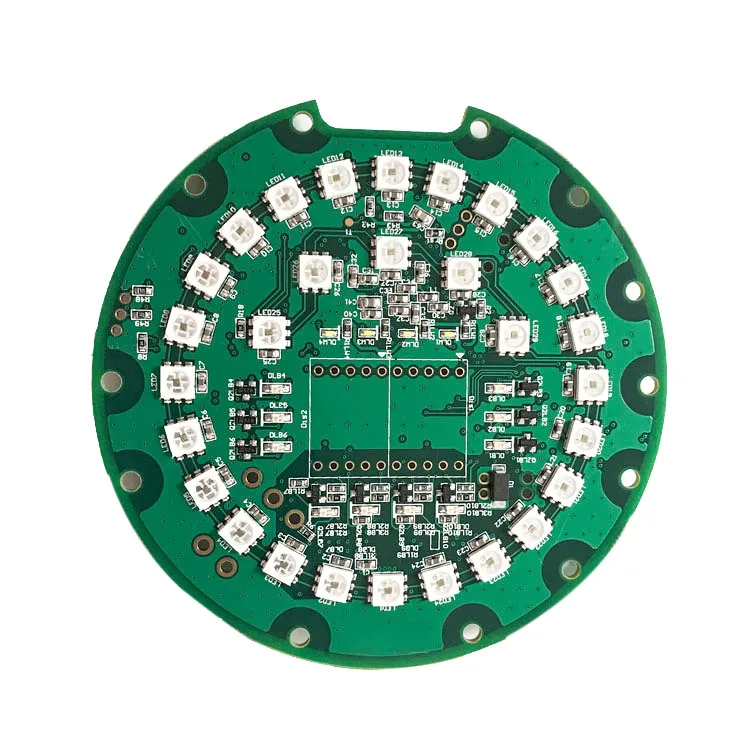 circle lamp pcb led pcb board 94v0 rohs pcb board and circuit diagram