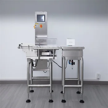 Automatic Weighing Machine Dynamic Conveyor Checkweigher with Push Lever Rejection System