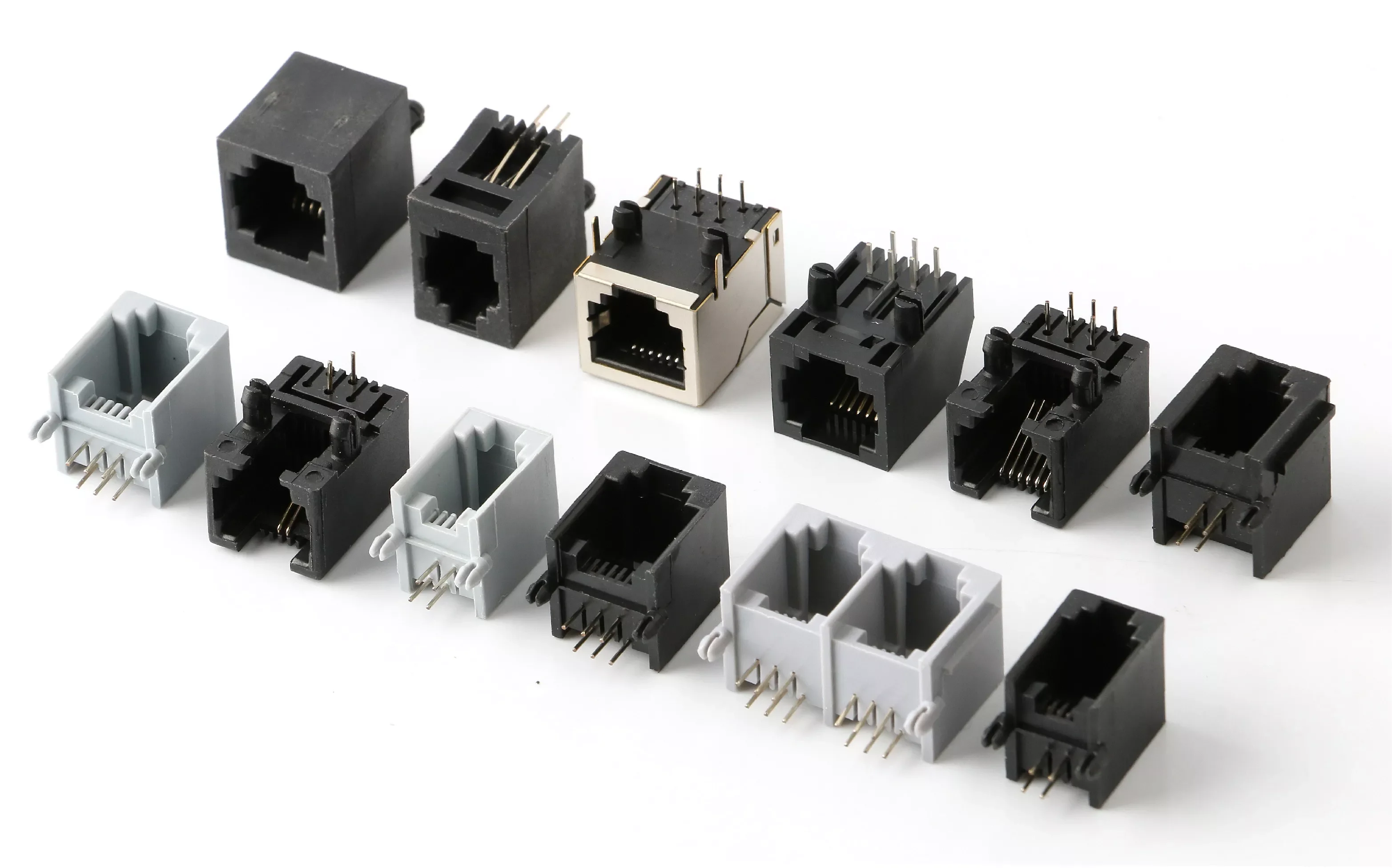 Tel Modular Plug Rj11 Crystal Head Male Rj11 Connector Rj11 6p2c Telephone Modular Plug - Buy ...