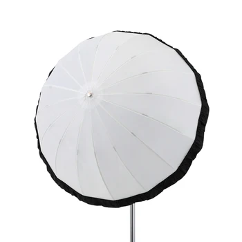 Godox UB-130D 130cm White Parabolic Reflective Transparent Soft Umbrella Studio Light Umbrella with Black Silver Diffuser Cover product image