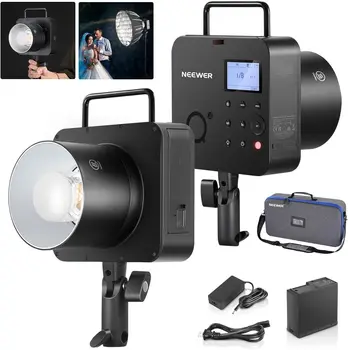NEEWER-Q4 New Look 400Ws TTL Studio Flash 1/8000 HSS 2800mAh Battery Powered Outdoor Strobe Photography Speedlite
