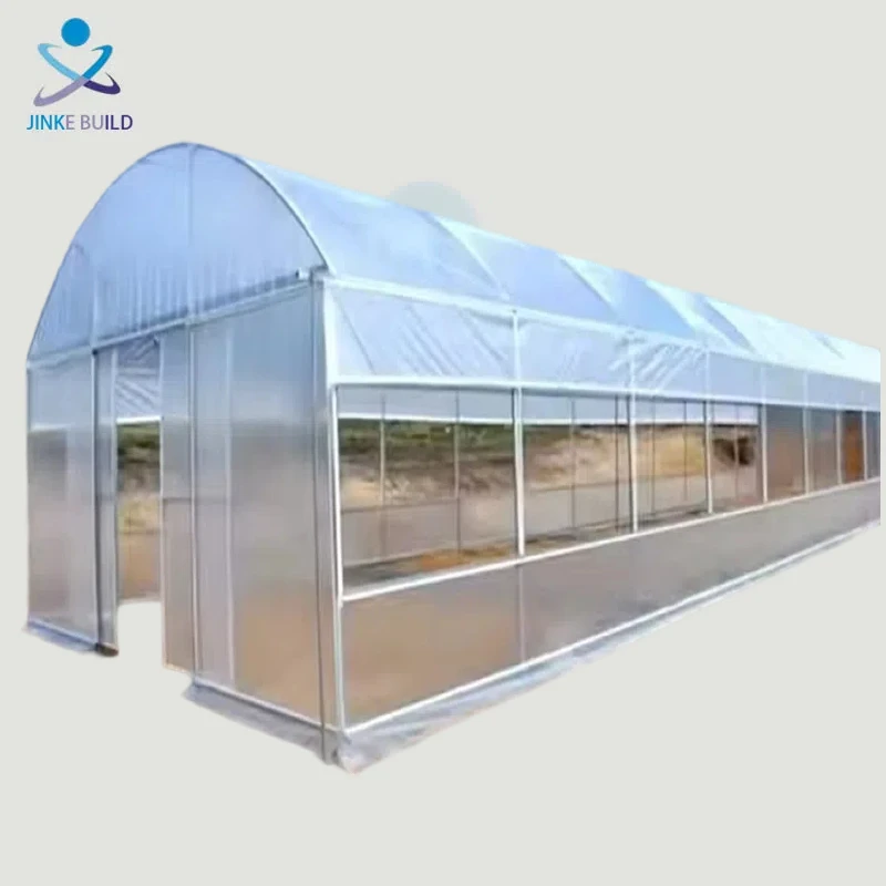 Lightweight and Durable Morocco Agricultural Greenhouse Vegetable Greenhouse Galvanized Steel Structure