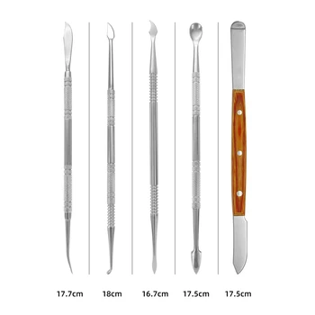 LVCHEN 10-Piece Wax Carving Tools Set - Stainless Steel Double-Ended Carvers For Sculpture, Pottery & Clay With Carrying Case - View #11