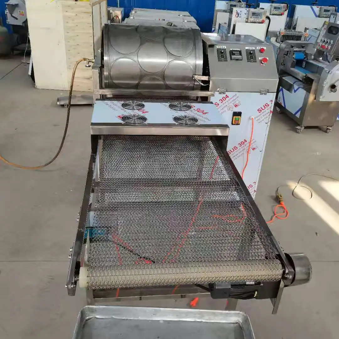 Automatic Samosa Pastry Sheet Maker Spring Roll Skin Wrapper Sheeter Lumpia Making Machine