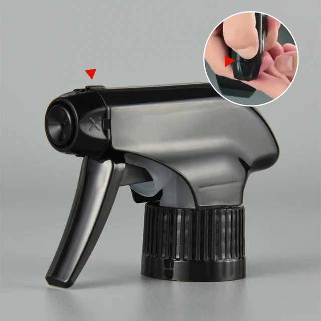 New Design Children Chemical Resistant Triggers Child Proof Sprayer Plastic Black 28 410 Child Lock Button Trigger Sprayer