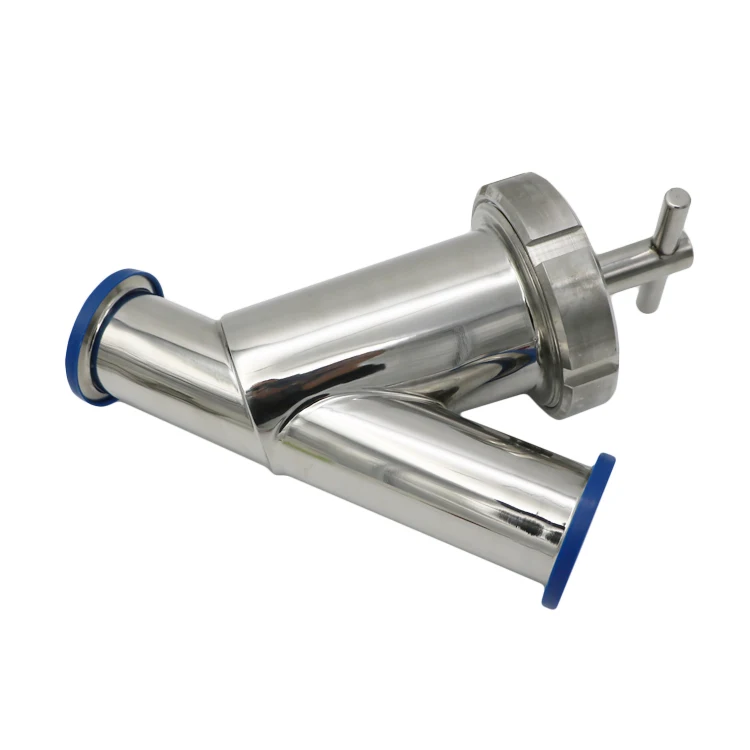 High quality stainless steel Y type clamp filter