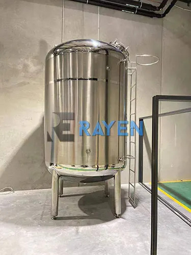 Stainless Steel Hydrogen Storage Tank - 2000L Capacity