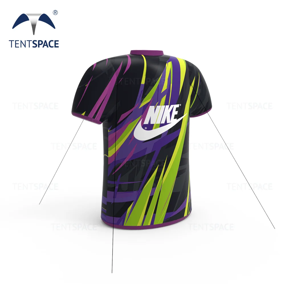 Customized Inflatable Jerseys Clothes Promotion Advertising Inflatable T-shirt Inflatable Product for Outdoor Sport Race Event