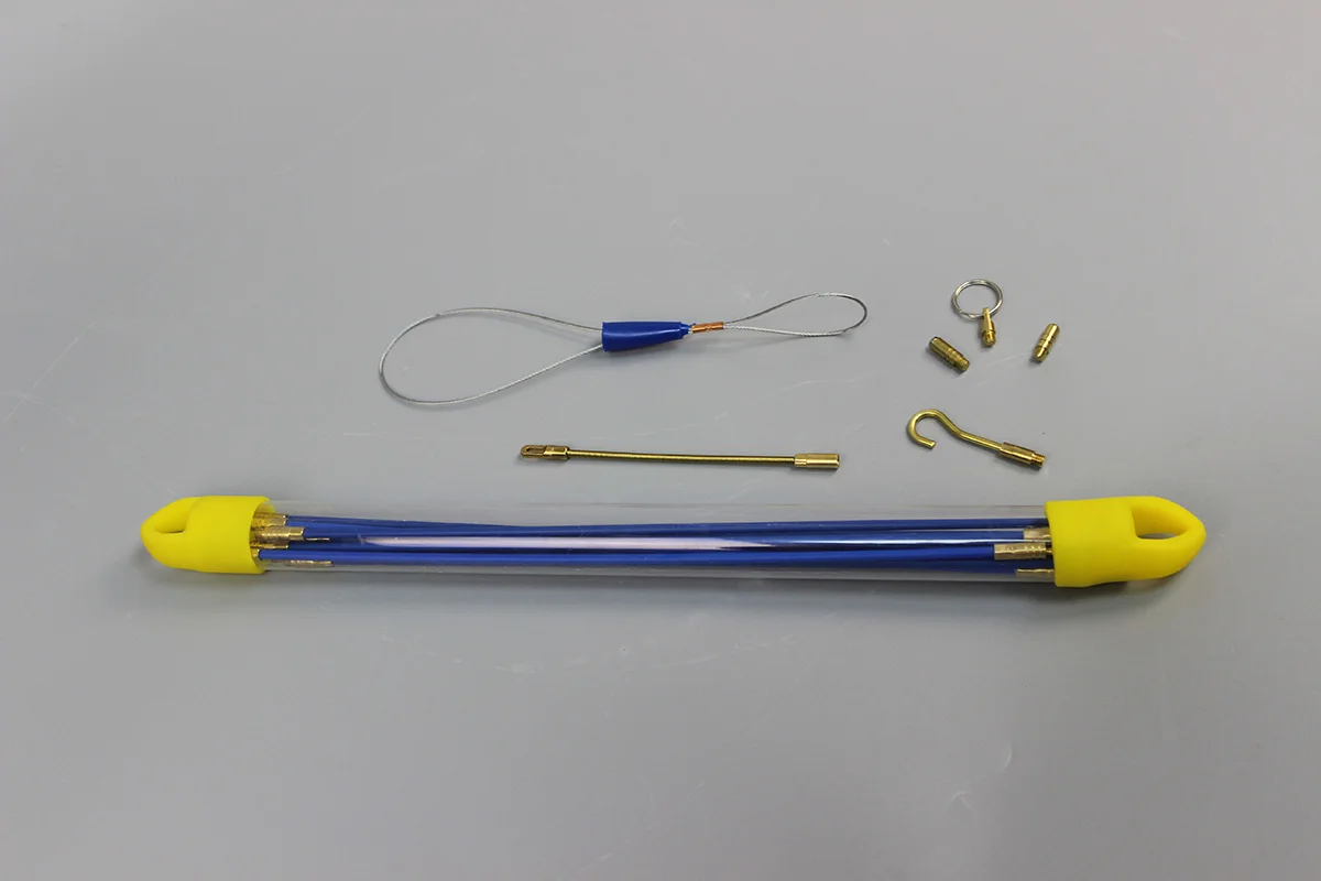 4mm X 1M Fiberglass Snake Electrical Cable Running Rod Running Cable ...