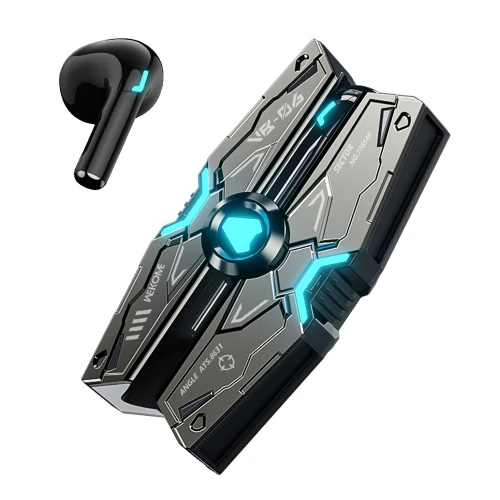 2023 New Design WEKOME VB06 Mech Series Metal Wireless Earphone Gaming Earphones Headsets Wireless Headphone