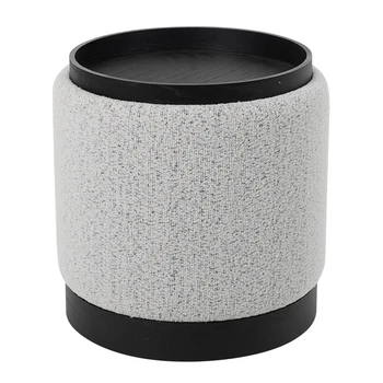 Customized Storage Ottoman Stool for Living Room Modern Inside Furniture New Design Velvet Fabric Ottoman