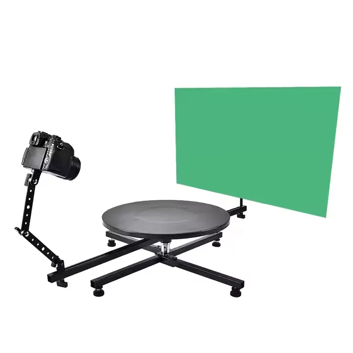 Photography Turntable Spin Table Platform 360 Photo Booth Spinner Rotating Camera Slider for Product Video Shooting