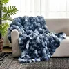 Manta de pelo tie-dye - Heilan Mystery