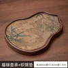 Brocart de mousse sèche Fu Lu